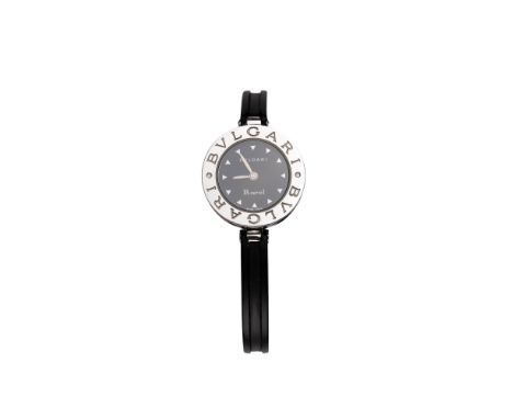 Bvlgari Contemporary A B-Zero 1 lady's wristwatch The stainless steel and black ceramic case to a ceramic bangle  Weight: App