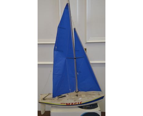 A Micro Magic pond Yacht 