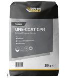 JOB LOT EVERBUILD ONE COAT GPR GENERAL PURPOSE RENDER 25KGX 40 BAGS