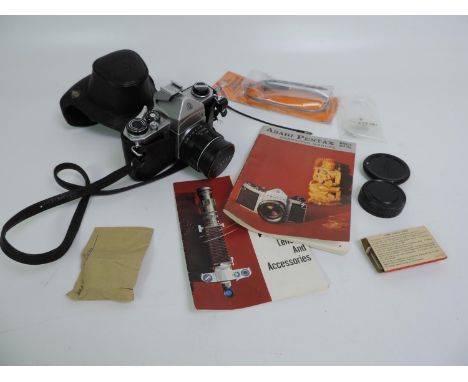 Pentax S1A Camera with Case, Hand Book and Accessories 