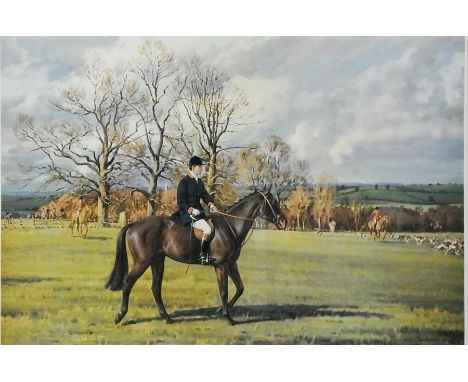 Limited edition print
Neil Cawthorne  
No.14/500 "His Royal Highness The Prince of Wales, the Quorn Hunt at The Prince of Wal