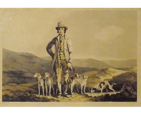 Aquatint
After George Walker, engraved by R & D Havell
"The Dog Breaker", circa 1812