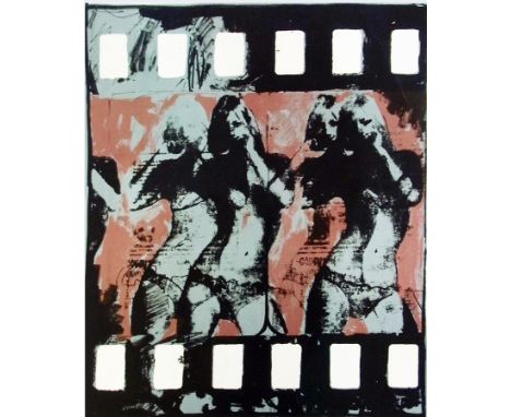 Artist's proof signed print
Norman Ackroyd (b.1938) 
Images of semi-nude female, signed "Norman Ackroyd 1968, Artist's Proof 