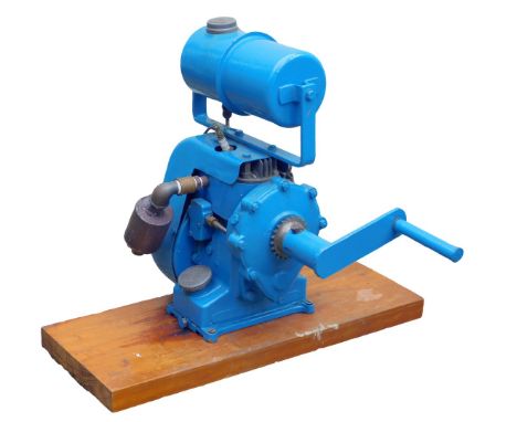 A J A P Model 2S hand cranked engine.