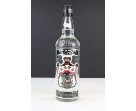 Smirnoff Silver Vodka, 75% proof, 75cl