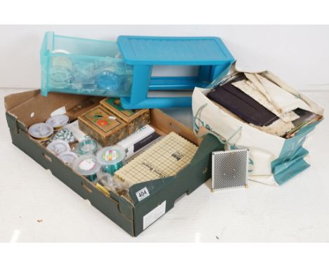 Collection of vintage mid Century sewing patterns (approx 50) mostly dating from the 1960s, together with two Japanese puzzle