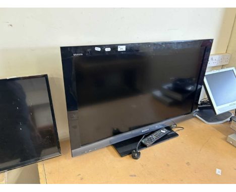 A Sony flat screen television