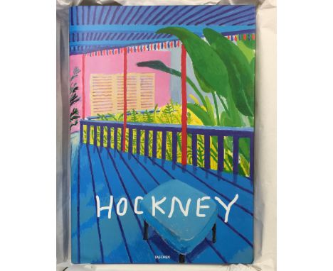 DAVID HOCKNEY A BIGGER BOOK 0000 PROOF - David Hockney - A Bigger Book. A rare limited edition number 0000. Marked on box as 