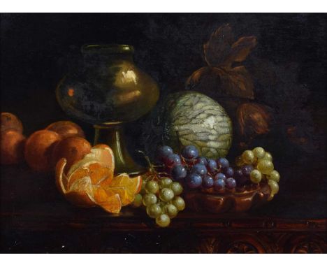 Unsigned, oil on canvas.43cm x 58cm (17in x 22.75in)Condition report: The painting is in good, restored condition. The painti