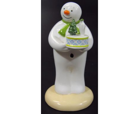 A Coalport Classics The Snowman figure, Snowman Surprise, first edition, printed marks beneath, 15cm high.