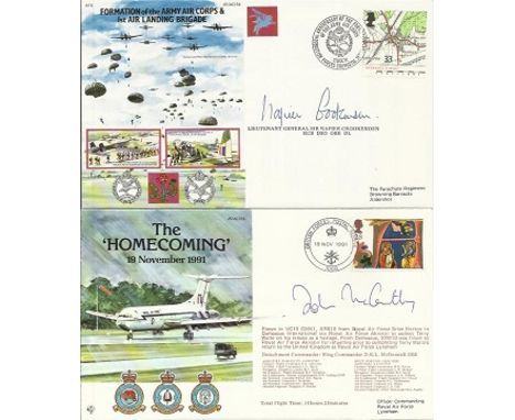  RAF AC series cover collection 2 Black RAF Logoed Hagner style album with a nice run of the VIP signed covers from the AC co