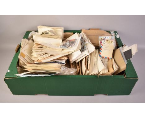 A Large Collection of Vintage World Stamps in Packets and Envelopes and Country
