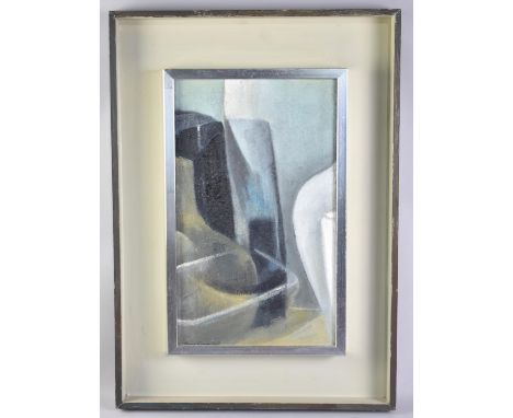A Framed Contemporary Still Life on Board, Signed, Subject 26x41cm