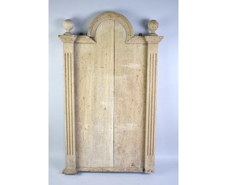A Vintage Wooden Honours Board (Blank), Condition Issues, 47x78cms