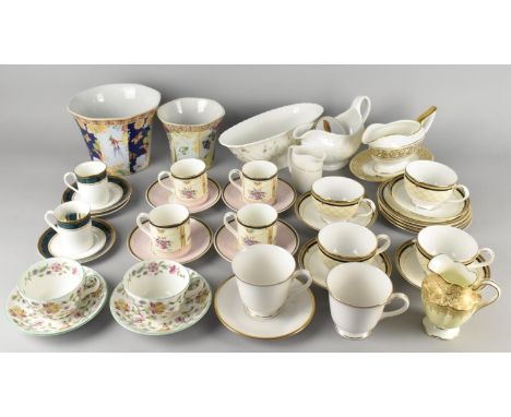 A Collection of Ceramics to Comprise Spode Sumatra Planters, Royal Doulton Biltmore and Rowley Coffeewares, Minton Haddon Hal