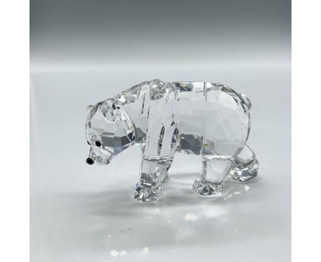 Part of the Rare Encounters group this faceted crystal figure was made for SCS members. Jet crystal eyes and nose offset the 