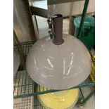 Base de parasol GEO DOME - gris