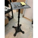 Base de table haute bar - fer - 40'' de haut - NEUVE