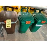 Lot de 3 bacs composte