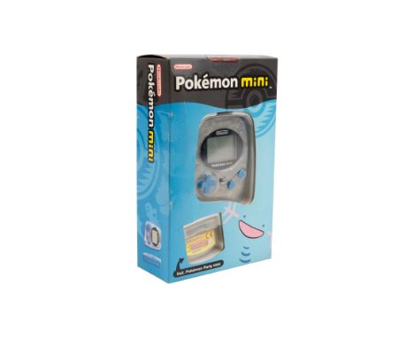 This lot features a factory sealed, brand new, and never been used Nintendo Pokémon Mini handheld.&nbsp;This is the limited e