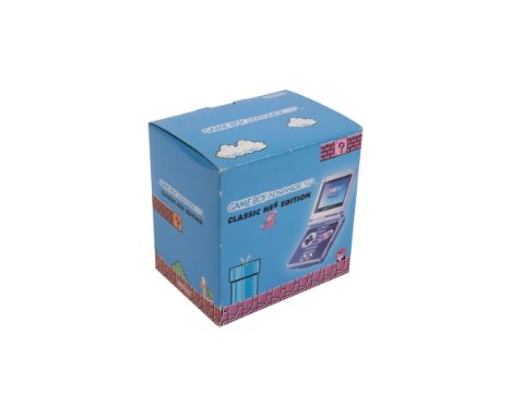 This lot features a brand new and never been used or opened Nintendo Game Boy Advance SP handheld. This is the limited editio