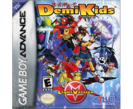 This lot contains a sealed copy of Demi Kids Light for the Nintendo GBA. This game is for the PAL region/territory. &nbsp;The