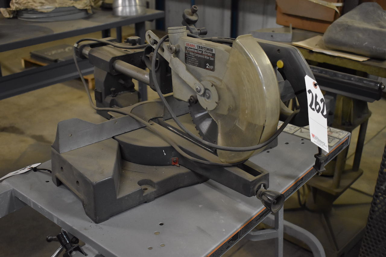Sears Craftsman 8-1/4 in. Contractor Series Slide Compound Miter Saw, 2 HP
