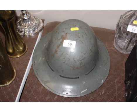 A WW2 Firewatchers helmet