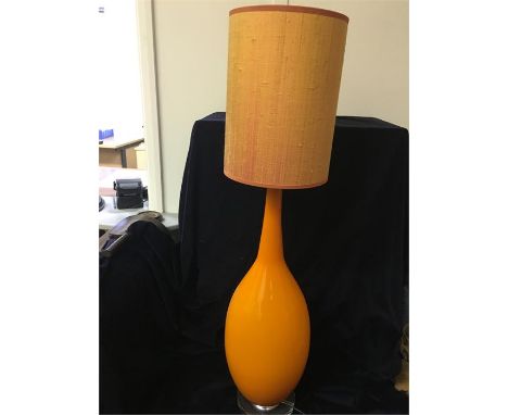 A retro style Orange Lamp