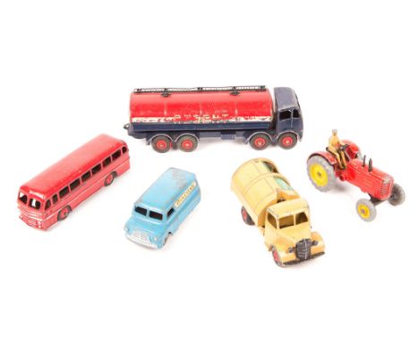 20 Dinky Toys. Including; Foden Tanker, Regent. Bedford Van, Ovaltine. 2x Austin Lorries. Hindle Smart Helecs. Morris Van, Ro