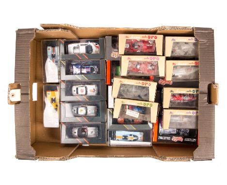 24 1:43 scale Sports Racing Cars. 7x Quartzo – 4 Porsche 956 Brun Faturbo, D&W, Jagermeister and Skoal. 2 BMW M1 BSW and Zol 