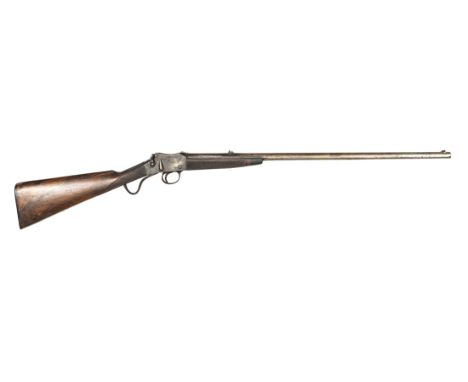 A .360” Martini action Rook Rifle, 43” overall, barrel 26½” with 2 folding leaf rearsights, engraved “Field Rifle Co, Birming