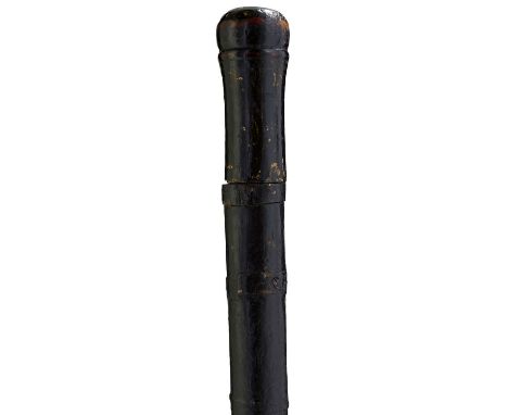 75.5cm tapering rapier blade with partial fullers inscribed GIO KNEGT to one side, IN SOLINGEN to the other, and anchor and c