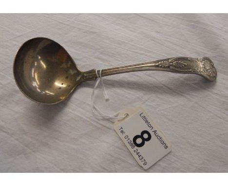 Victorian Kings pattern silver ladle