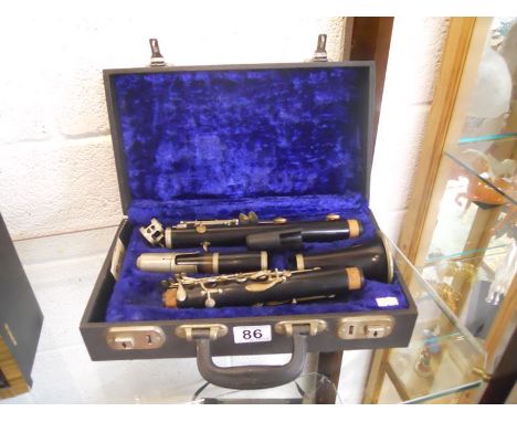Cased clarinet
