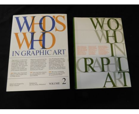 WALTER AMSTUTZ (Ed): WHO'S WHO IN GRAPHIC ART, Zurich, Amstutz &amp; Herdeg Graphis Press/Dubendors, Switzerland D E Clivo Pr