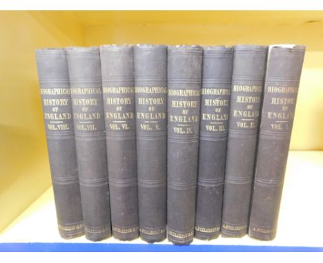 GEORGE GODFREY CUNNINGHAM: A HISTORY OF ENGLAND IN THE LIVES OF ENGLISHMAN, London and Edinburgh, A Fullarton, 1849-51, first