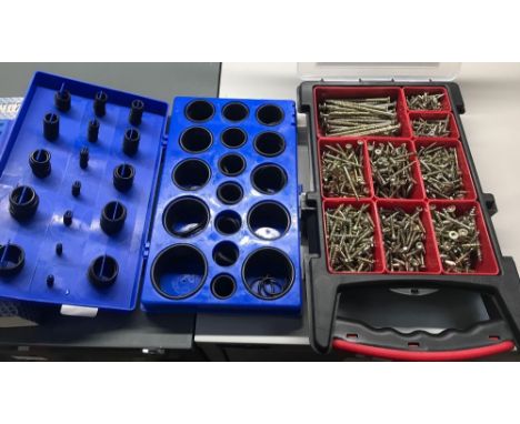 TOOL ZONE PROFESSIONAL 'O' RING SET &amp; A FORGE FAST SELF DRILLING WOOD SCREW SET - NEW IN BOXES