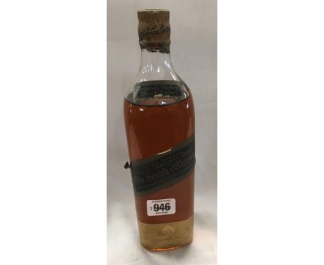 BOTTLE OF JOHNNY WALKER BLACK LABEL, EX NAAFI STORES FOR HM FORCES
