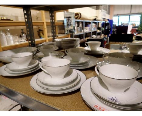 Noritake dinner and tea service. Not available for in-house P&amp;P 