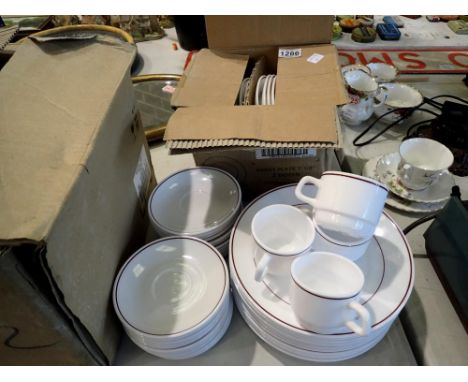 Large Arcopal glass tea service. Not available for in-house P&amp;P 