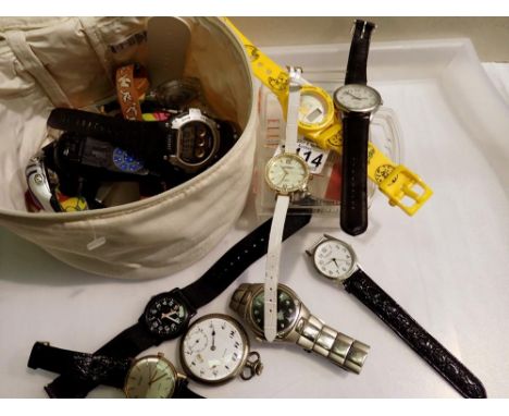 Quantity of mixed wristwatches including Casio. UK P&amp;P Group 1 (£16+VAT for the first lot and £2+VAT for subsequent lots)