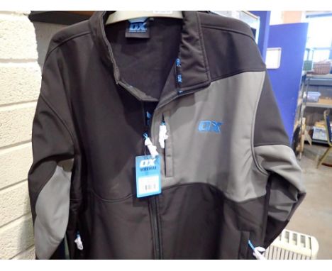Ox-Tools 50 inch chest softshell workwear jacket, new old stock. Not available for in-house P&amp;P 