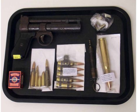 Webley Junior Air gun and selection of Ammunition Condition report: see terms and conditions
