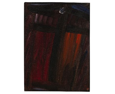 Alexej von Jawlensky     1864 Torschok - 1941 Wiesbaden Meditation: Je rêve devant la Cheminée. 1936. Öl auf leinenstrukturie