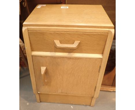 G Plan light oak bedside cabinet 