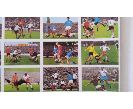 WS VERLAG WANNE-EICKEL, uncut sheets, 1962 World Cup (football), two sheets of 25, inc. early Pele, VG, 2