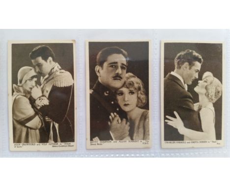 WIX J., selection, inc. complete (3), Scenes from Famous Films 3rd, Builders of the Empire, Coronation, Miniature Playing Car