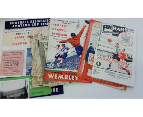 FOOTBALL, selection, inc. Nottingham Forest v Koln (3), 25th April 1979, Geisbock Echo newspaper style programme, used ticket