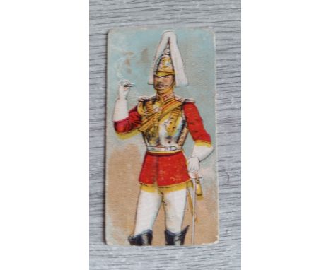 LAMBERT &amp; BUTLER, Types of the British Army &amp; Navy, CSGB ref. 254, brown Specialities back, G